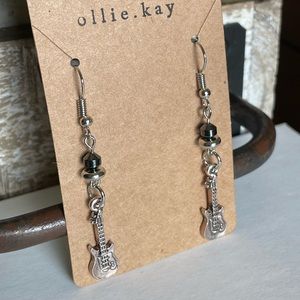 Guitar Earrings